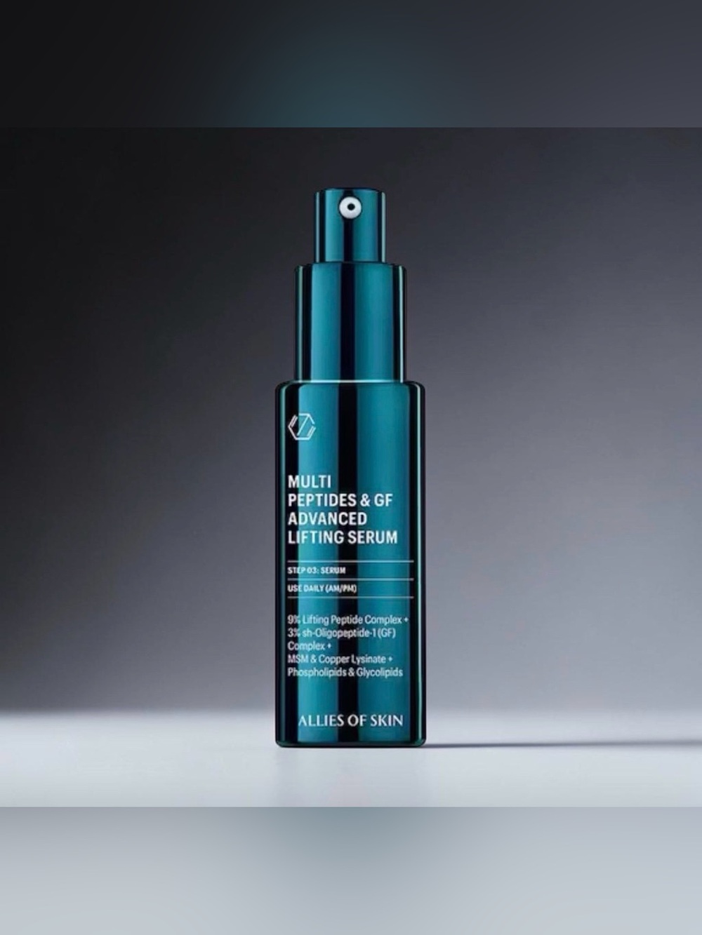 Allies of Skin Multi Peptides & GF Advanced Lifting Serum 1 fl oz / 30 ml